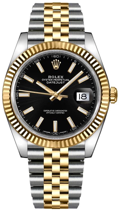 rolex quadrante nero|Orologio Rolex Datejust 41 in acciaio Oystersteel .